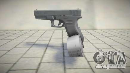 Glock 17 ExtendedMag pour GTA San Andreas