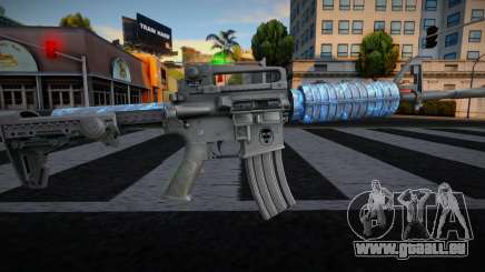 Blue Gun M4 für GTA San Andreas