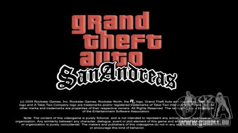 New Load Screen für GTA San Andreas