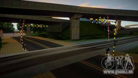 Railroad Crossing Mod South Korean v6 für GTA San Andreas