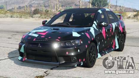 Mitsubishi Lancer Evolution X Black Pearl