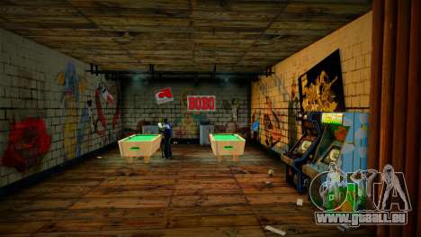 CJ Bar Interior Retextured HD pour GTA San Andreas