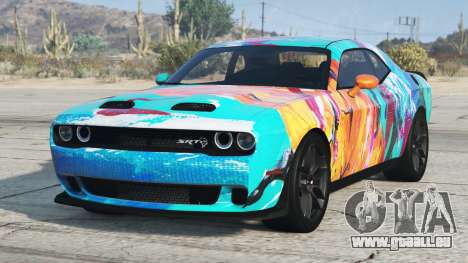 Dodge Challenger SRT Spanish Sky Blue