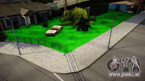 New Grove Street Textures Vol.1 pour GTA San Andreas