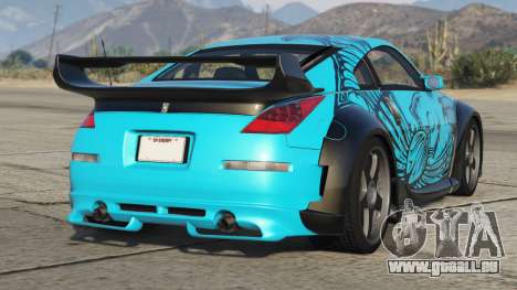 Nissan 370Z Veilside Turquoise Blue