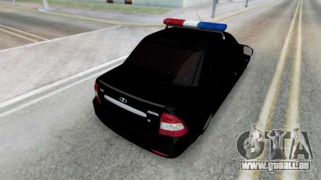Lada Priora Sedan (2170) Police für GTA San Andreas