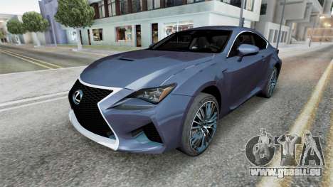 Lexus RC F 2014 pour GTA San Andreas