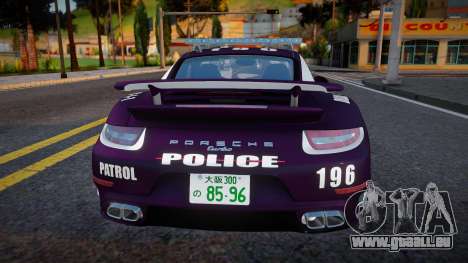 2014 Porsche 911 Turbo Police pour GTA San Andreas