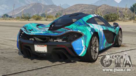 McLaren P1 Spanish Sky Blue