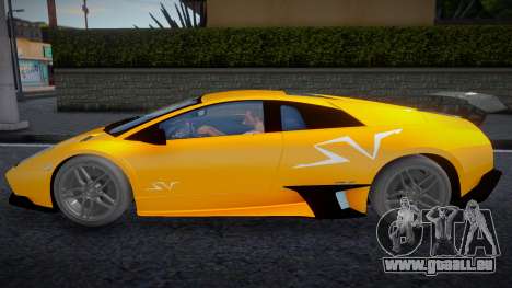 Lamborghini Murcielago SV Sapphire pour GTA San Andreas