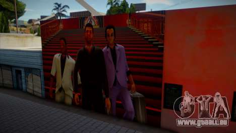 Tommy, Ken et Lance de Vice City Mural pour GTA San Andreas