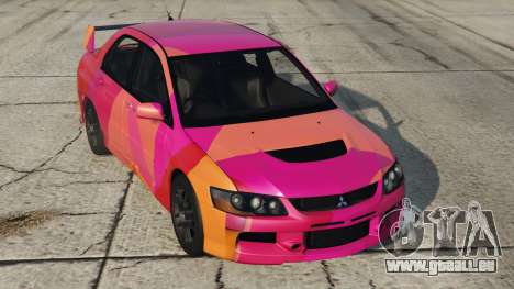 Mitsubishi Lancer Evolution IX Persian Rose