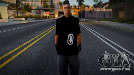 Ballas2 Black Tshirt für GTA San Andreas