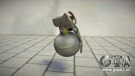 90s Atmosphere Weapon - Grenade für GTA San Andreas