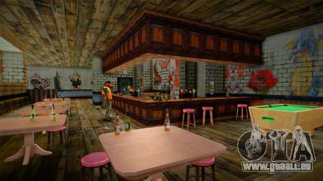 CJ Bar Interior Retextured HD pour GTA San Andreas