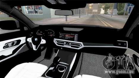 BMW 330i (G20) 2019 pour GTA San Andreas