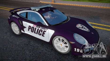 2014 Porsche 911 Turbo Police pour GTA San Andreas
