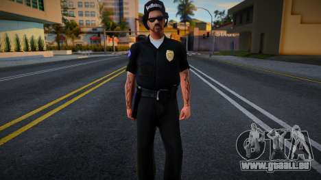 Police Gangster Style (Hat) für GTA San Andreas