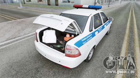 Police de Lada Priora (2170) 2013 pour GTA San Andreas