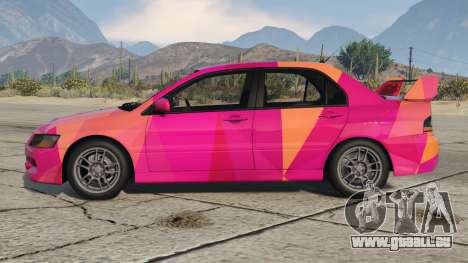 Mitsubishi Lancer Evolution IX Persian Rose