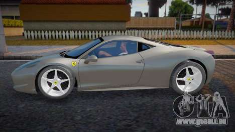 2010 Ferrari 458 Italia Undercover Police pour GTA San Andreas