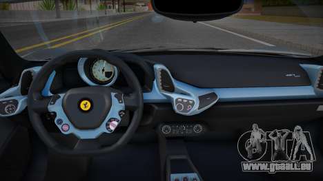 2010 Ferrari 458 Italia Undercover Police für GTA San Andreas