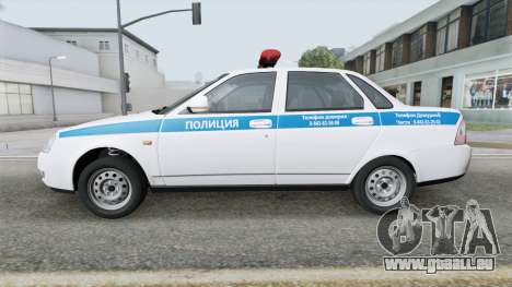 Lada Priora Polizei (2170) 2013 für GTA San Andreas