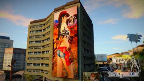 DOA5 Mural Girl 1 pour GTA San Andreas