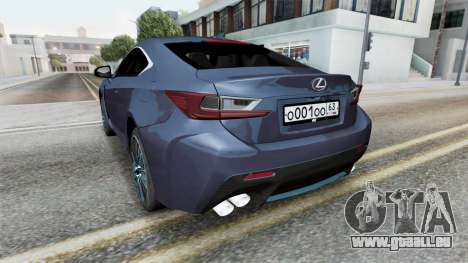 Lexus RC F 2014 pour GTA San Andreas