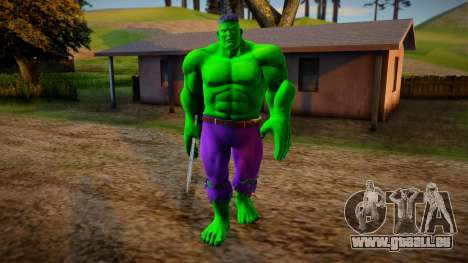 Garde du corps Hulk pour GTA San Andreas