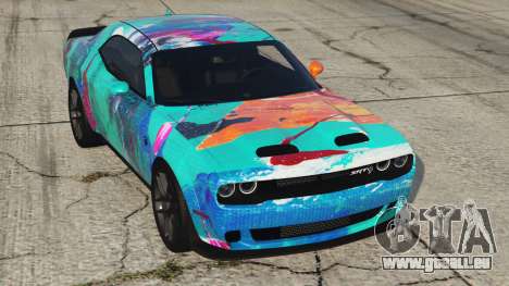 Dodge Challenger SRT Spanish Sky Blue