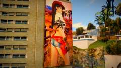 DOA5 Mural Girl 1 für GTA San Andreas