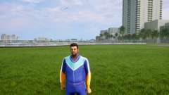 Costume de sport 80 avec fermeture éclair pour GTA Vice City Definitive Edition