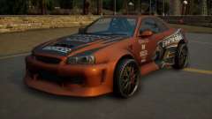 Nissan Skyline R32 aus Need For Speed: Undergro 1 für GTA San Andreas Definitive Edition