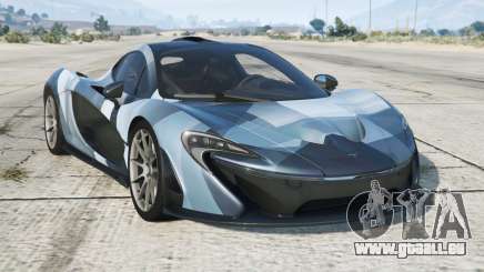 McLaren P1 Rock Blue pour GTA 5