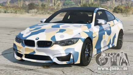 BMW M4 Coupe Munsell Blue für GTA 5