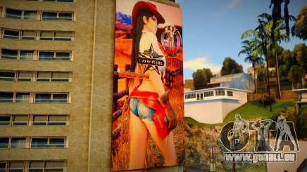 DOA5 Mural Girl 1 für GTA San Andreas