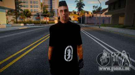 Ballas2 Black Tshirt für GTA San Andreas