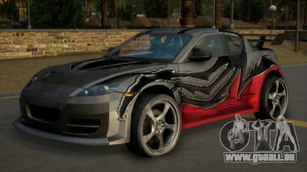 Mazda RX-8 von Need For Speed: Most Wanted für GTA San Andreas Definitive Edition
