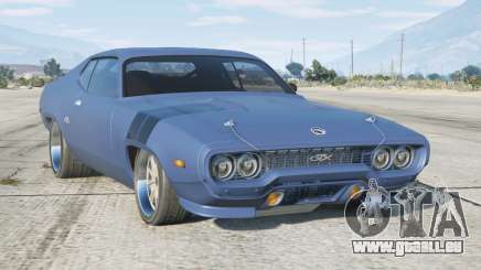 Plymouth Road Runner GTX Silver Lake Blue für GTA 5