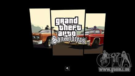 GTA SA HD Startup and Loadscreens pour GTA San Andreas