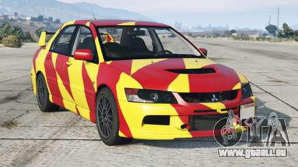 Mitsubishi Lancer Evolution IX Maximum Yellow für GTA 5