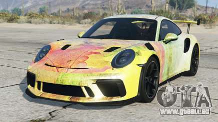 Porsche 911 GT3 Vert-de-pêche pour GTA 5