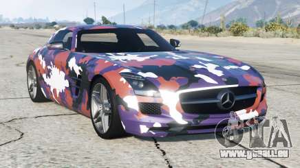 Mercedes-Benz SLS 63 AMG Dark Blue Gray [Add-On] pour GTA 5