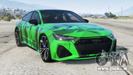 Audi RS 7 Sportback Generic Viridian pour GTA 5