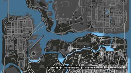 Radar, Karte und Icons im Stil von GTA 5 für GTA San Andreas Definitive Edition