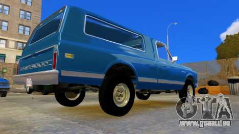 1971 Chevrolet C-10 Stahlhaube Pick-Up für GTA 4