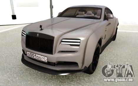 Rolls Royce Wraith Silver pour GTA San Andreas