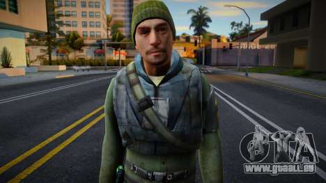 Half-Life 2 Rebels Male v9 pour GTA San Andreas