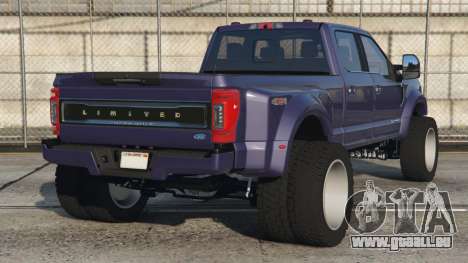 Ford F-450 Limited Purple Navy